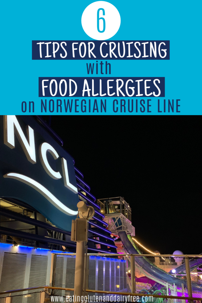 norwegian cruise line food allergies