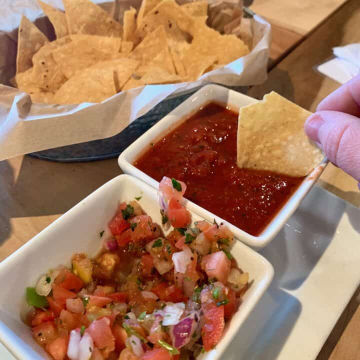 Gluten free tacos with corn tortillas at Taqueria 27 in Salt Lake City