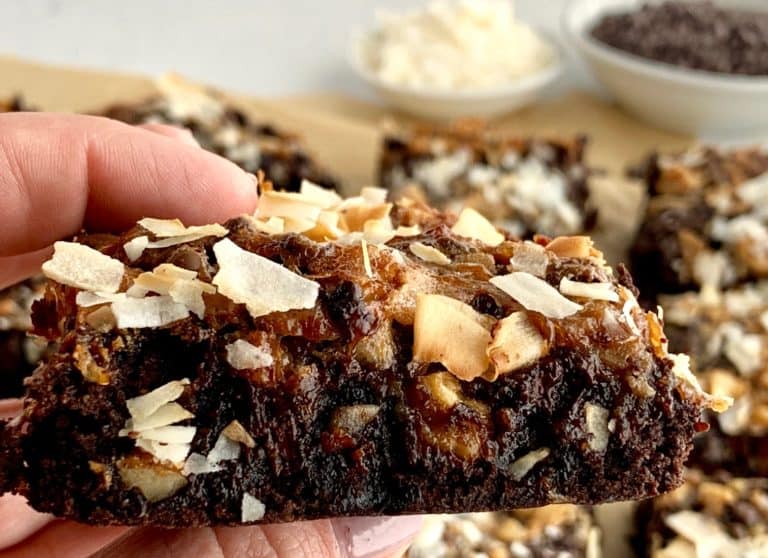 Macaroon Brownie Bars