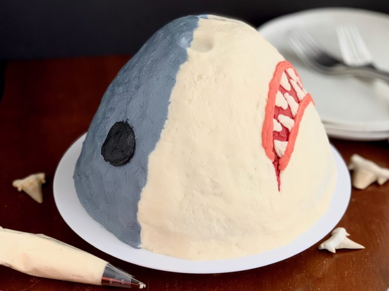 Shark Birthday Cake