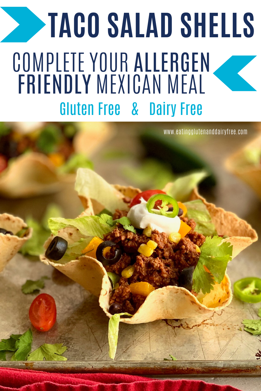Taco Salad Shells Eating Gluten and Dairy Free