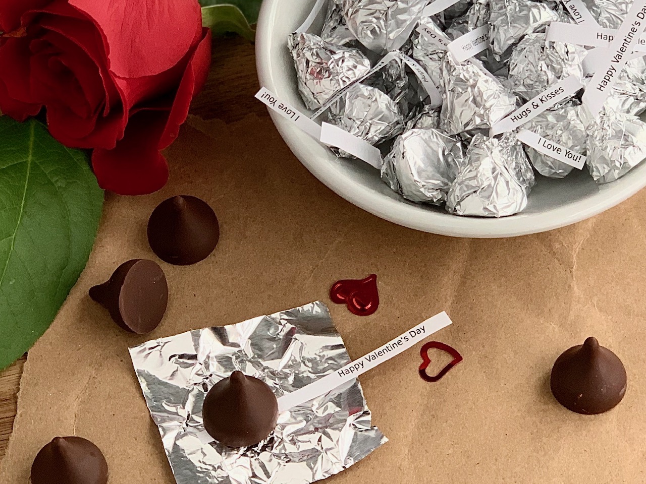 DIY Chocolate Kisses Eating Gluten and Dairy Free