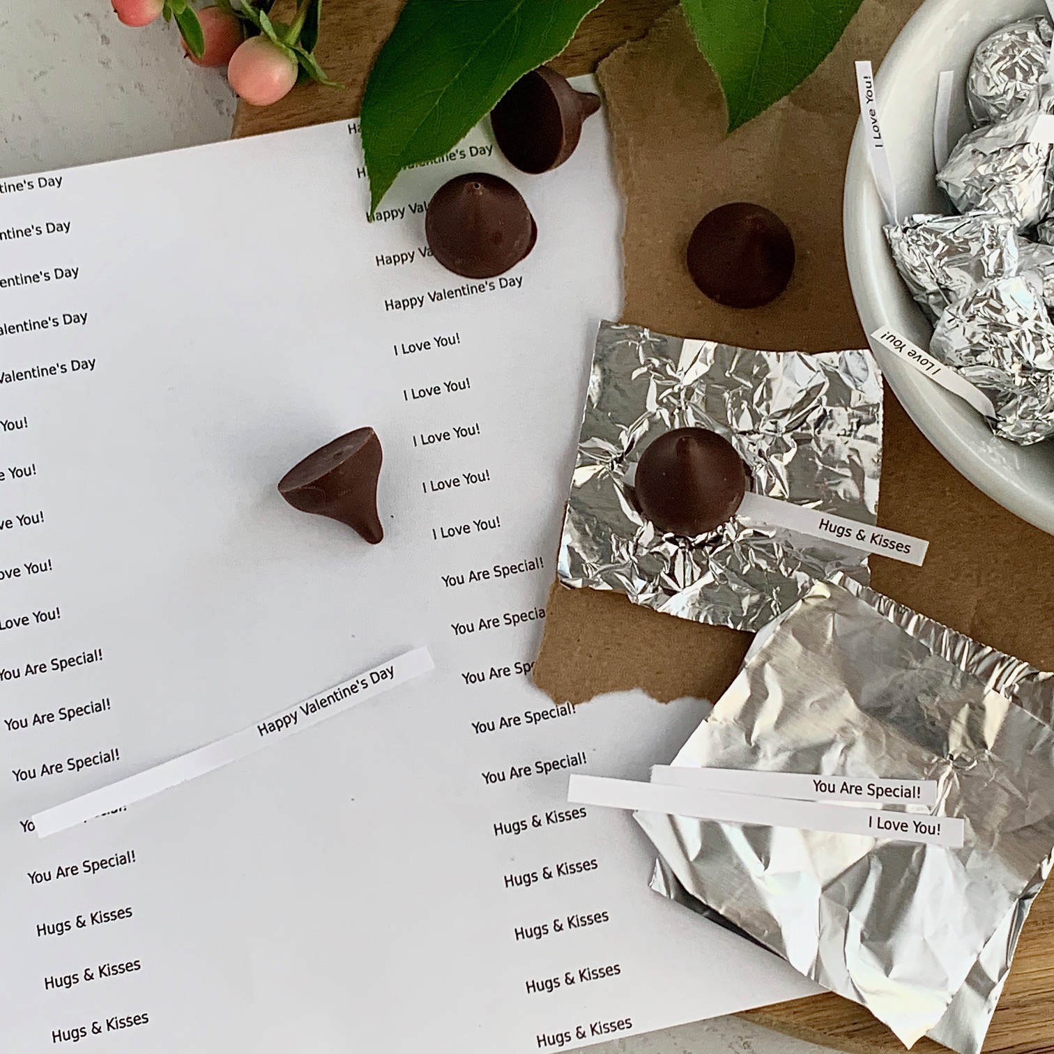 DIY Chocolate Kisses Eating Gluten and Dairy Free