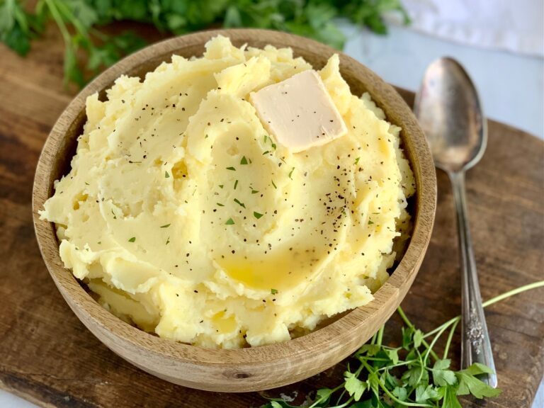 Insanely Easy Gluten Free Mashed Potatoes (Dairy-Free too!)