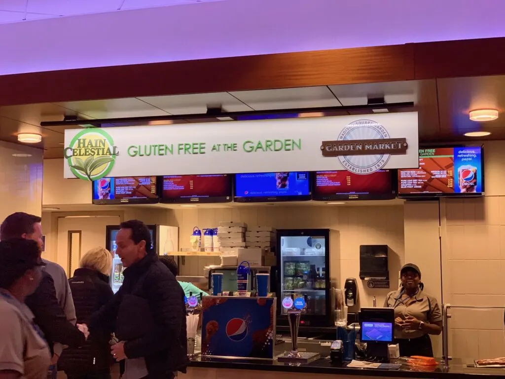 a gluten free restaurant in Madison Square Garden