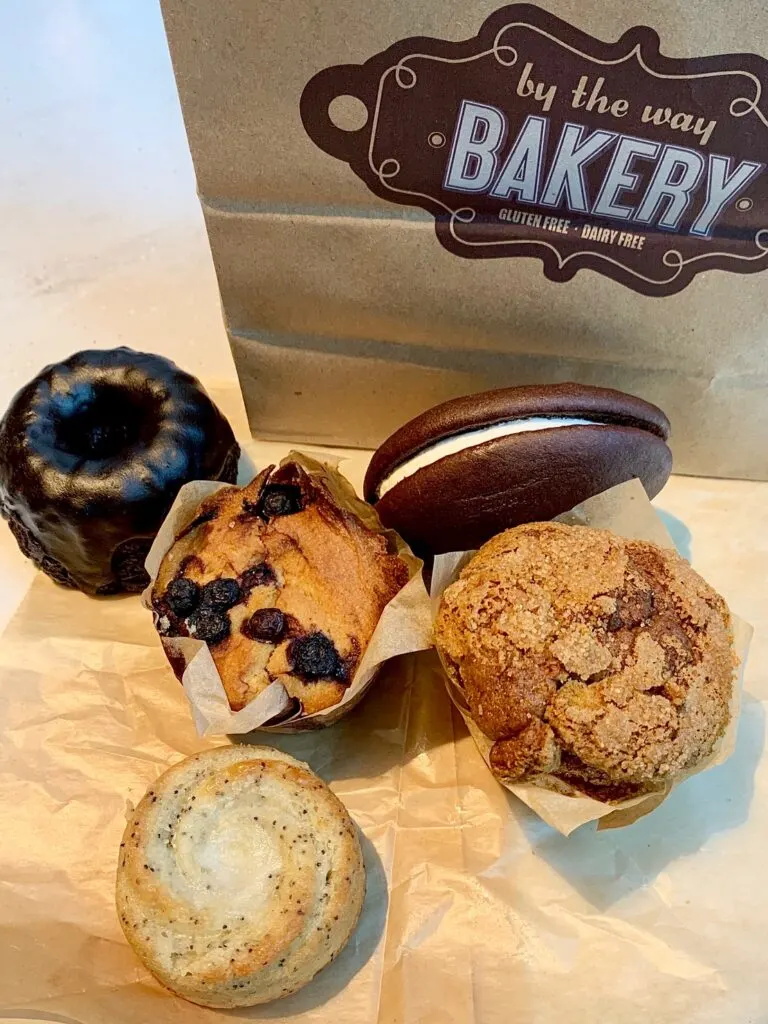 several pastries from By The Way bakery in New York City