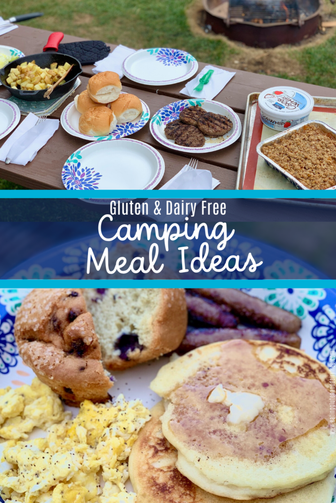 Allergen friendly food on plates