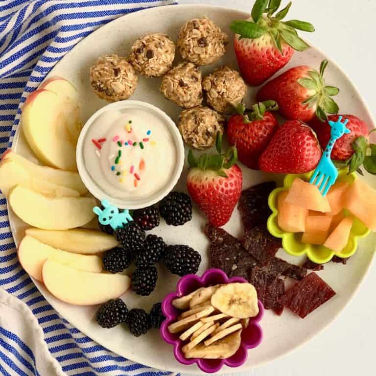 A bowl of gluten free and dairy free snacks.