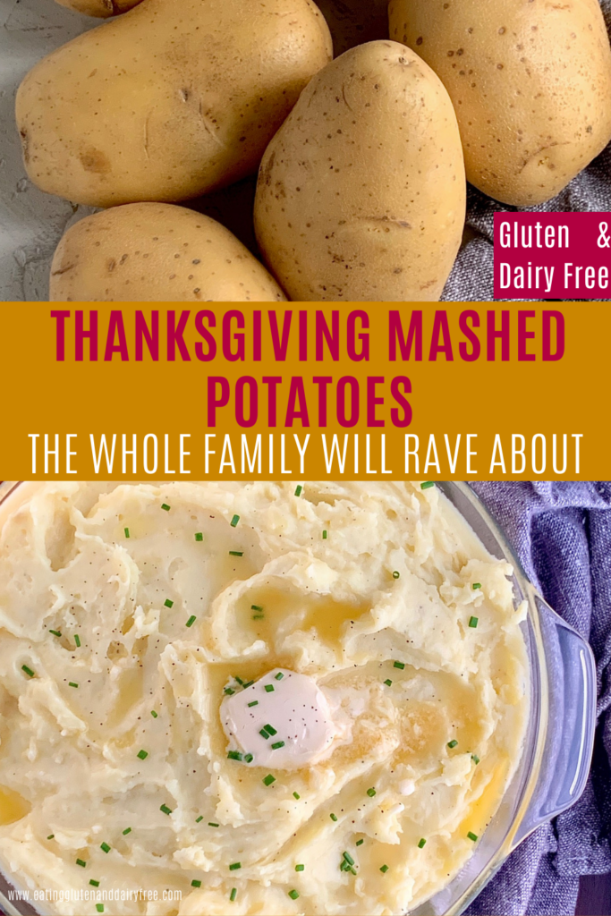 Potatoes and mashed potatoes in a bowl