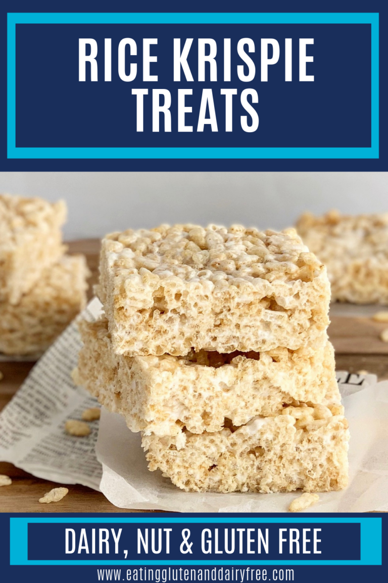 Rice Krispie Treats - Eating Gluten and Dairy Free