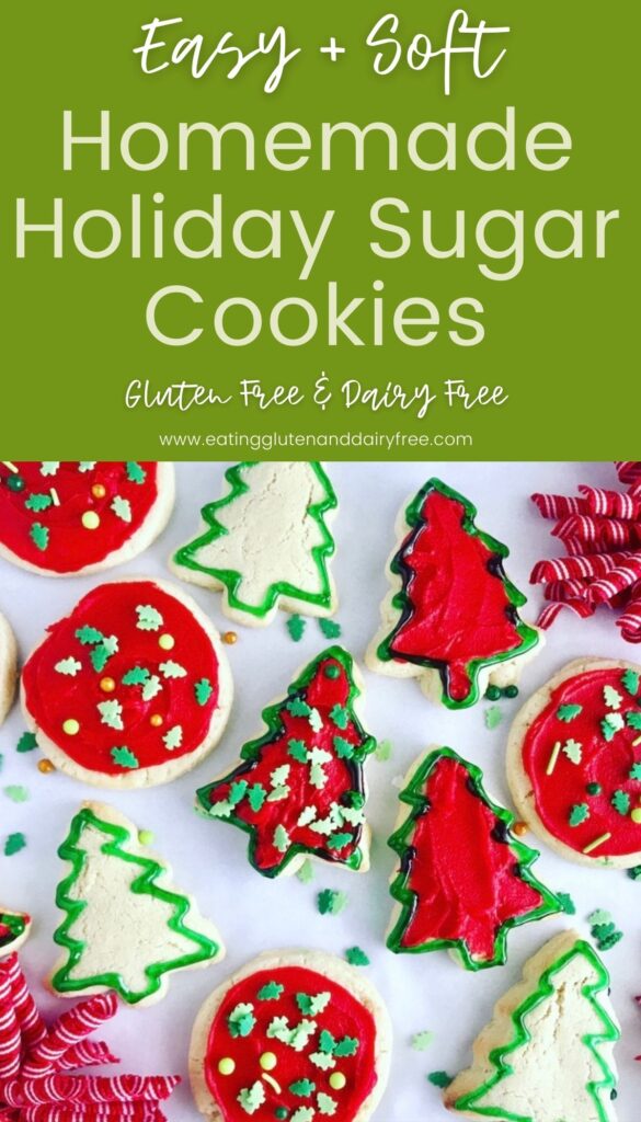 The Softest Sugar Cookies - Eating Gluten and Dairy Free