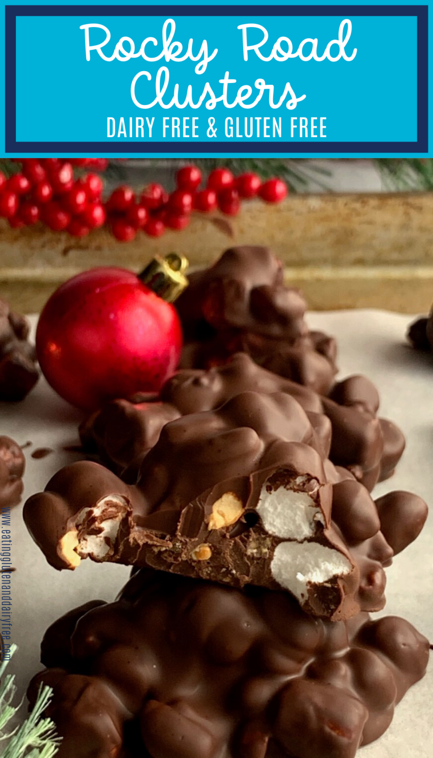 Rocky Road Clusters Eating Gluten and Dairy Free