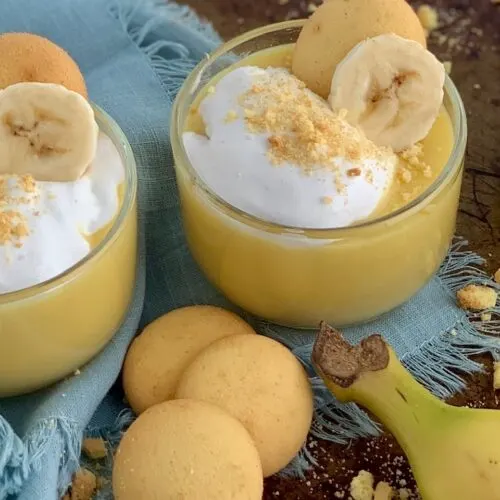 Banana Pudding Eating Gluten and Dairy Free