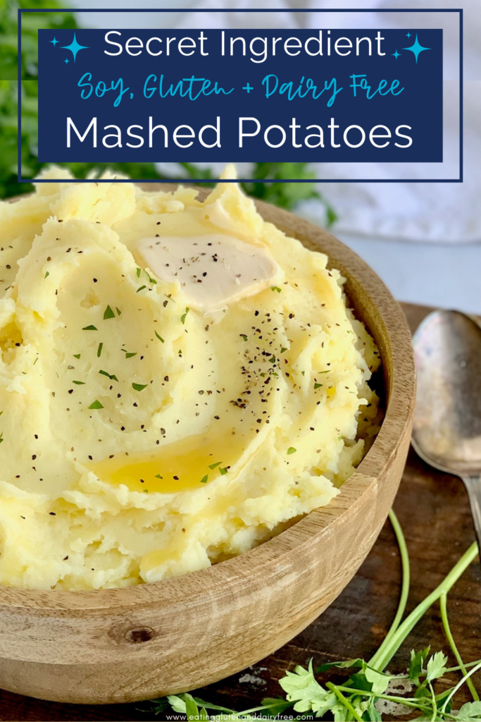 Insanely Easy Gluten Free Mashed Potatoes (Dairy-Free too!) - Eating ...