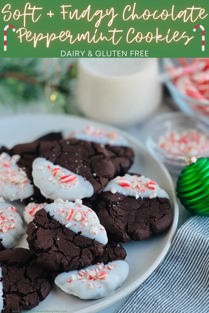 White Chocolate Dipped Peppermint Sugar Cookies - Cooking Classy