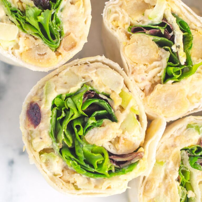 Looking down on gluten-free and dairy free pinwheels.