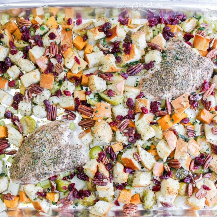 Turkey Breast Sheet Pan Dinner