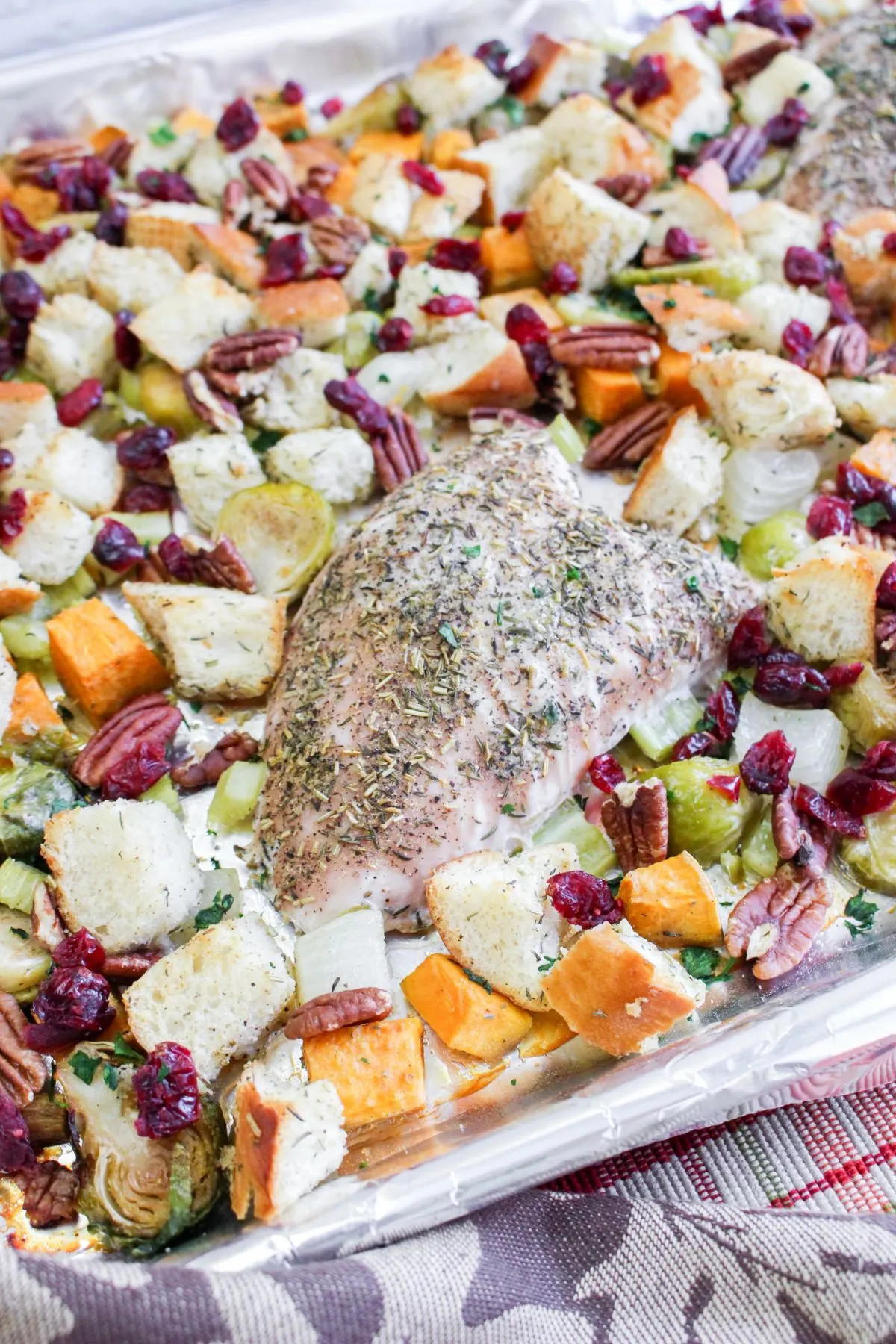 Turkey Breast Sheet Pan Dinner