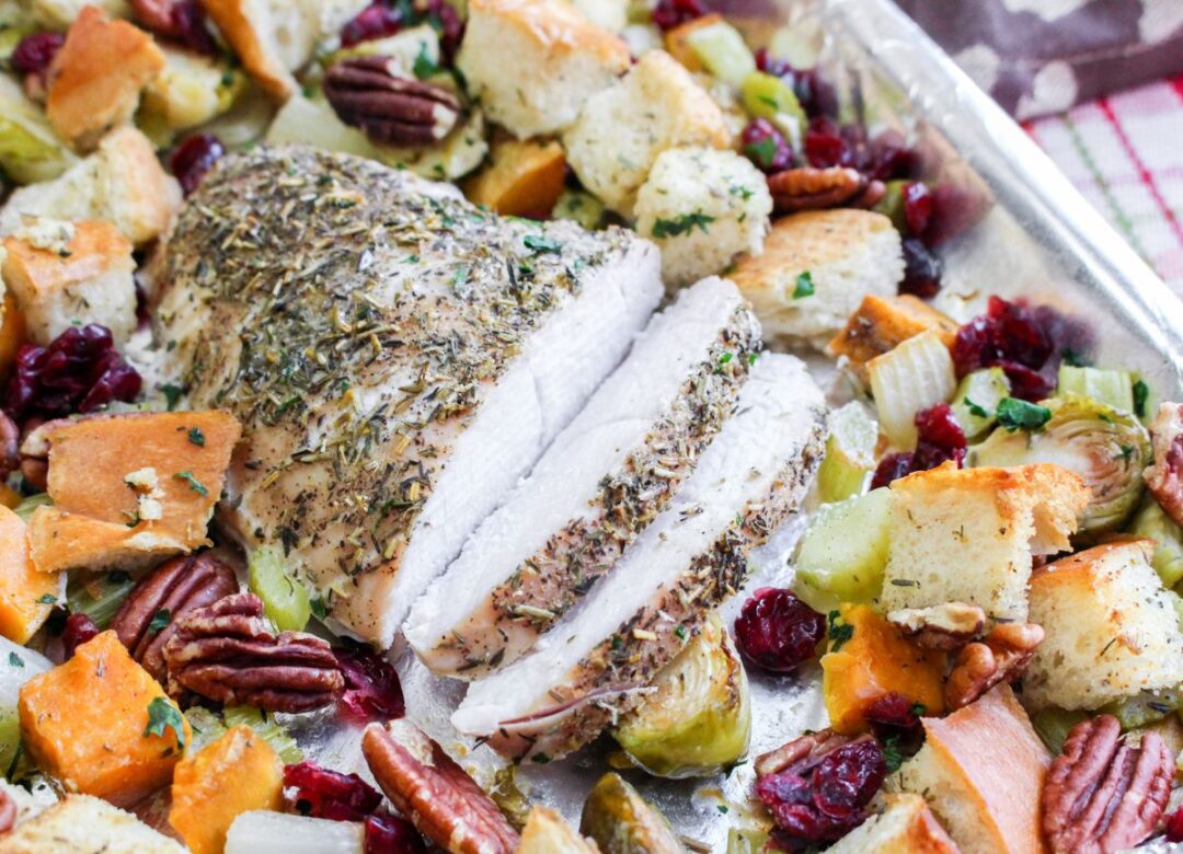 Turkey Breast Sheet Pan Dinner