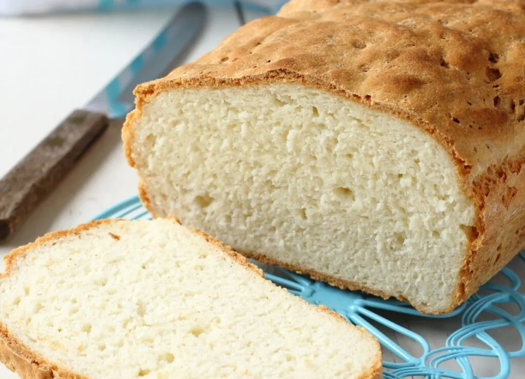 A loaf of white bread.