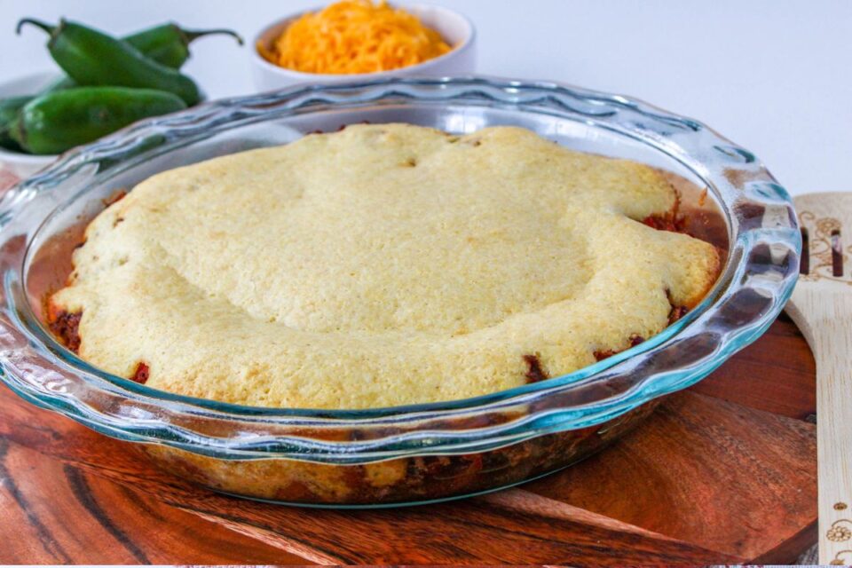 Easy Cornbread Chili Pie Recipe