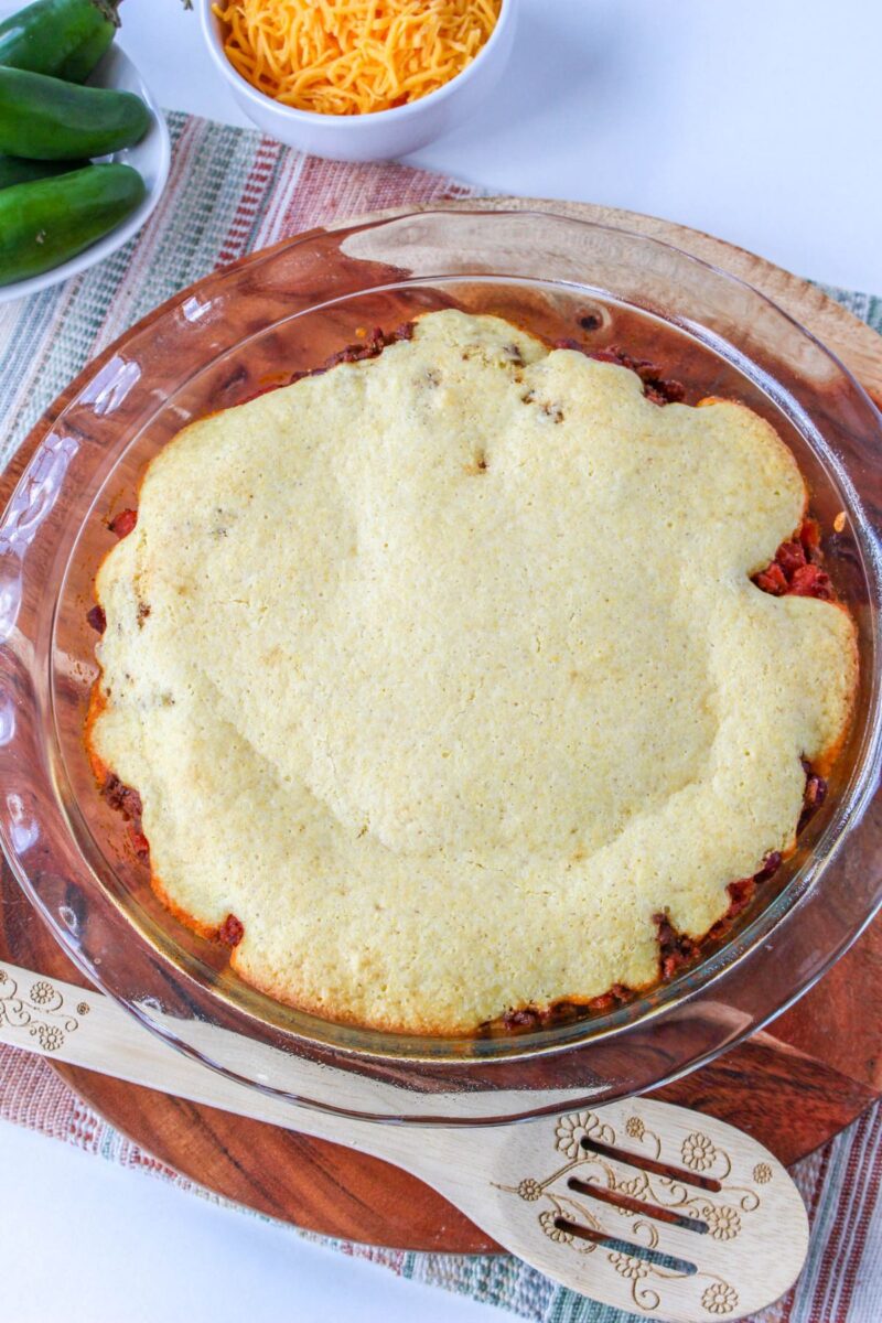 Easy Cornbread Chili Pie Recipe