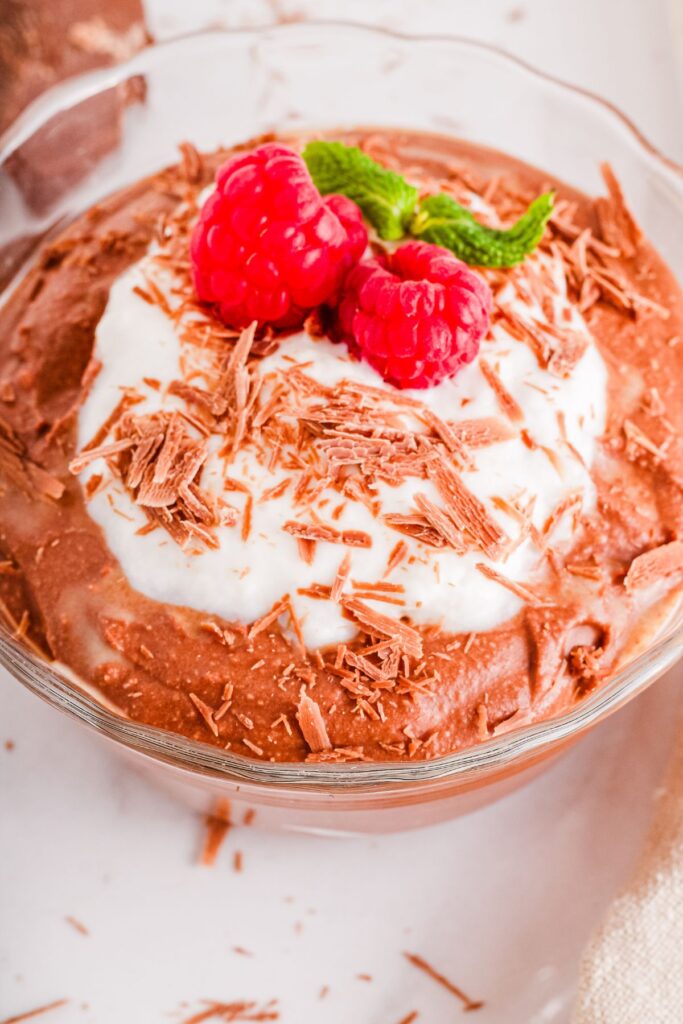 Easy dairy free chocolate mousse only 5 ingredients 